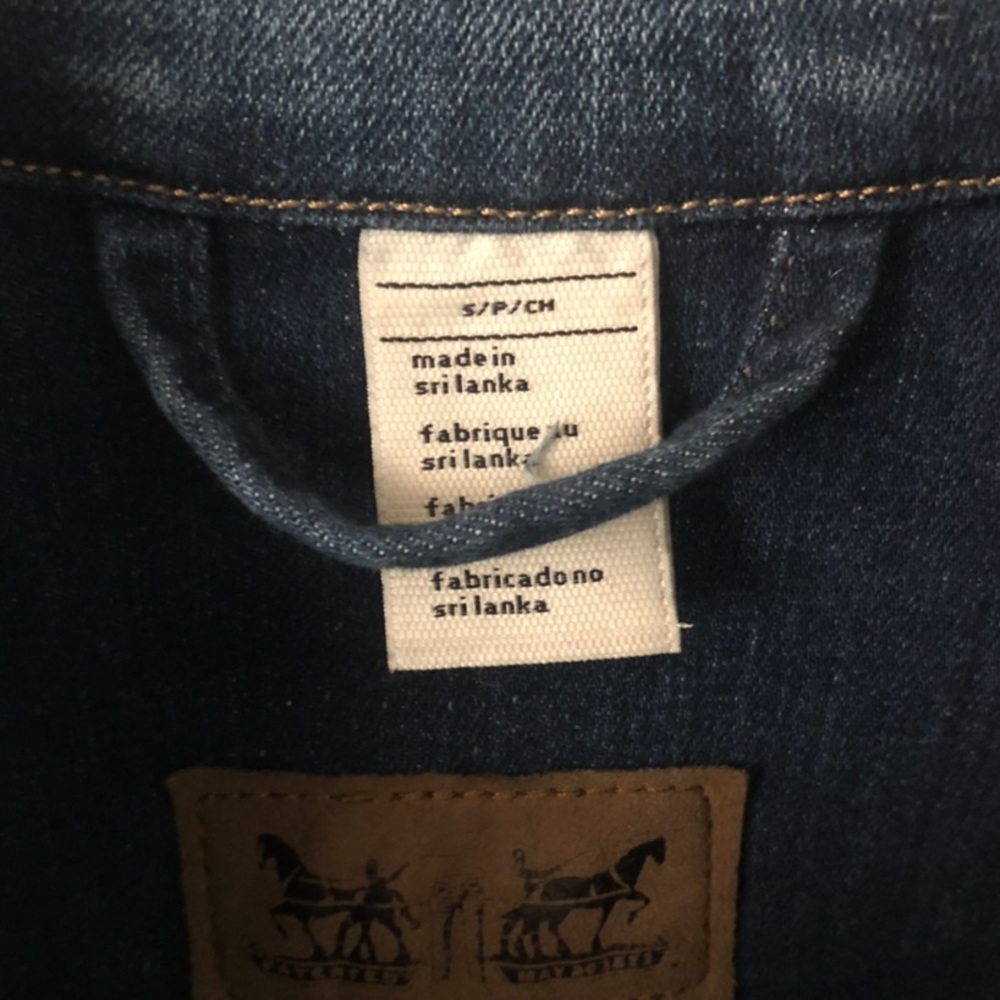 Levi’s Jean Jacket Sz Small - Picture 3 of 6